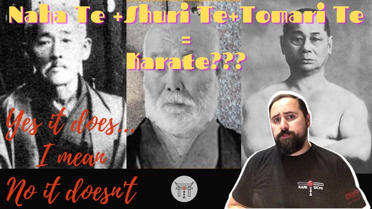 Karate came from Naha Te, Shuri Te and Tomari Te… or did it?