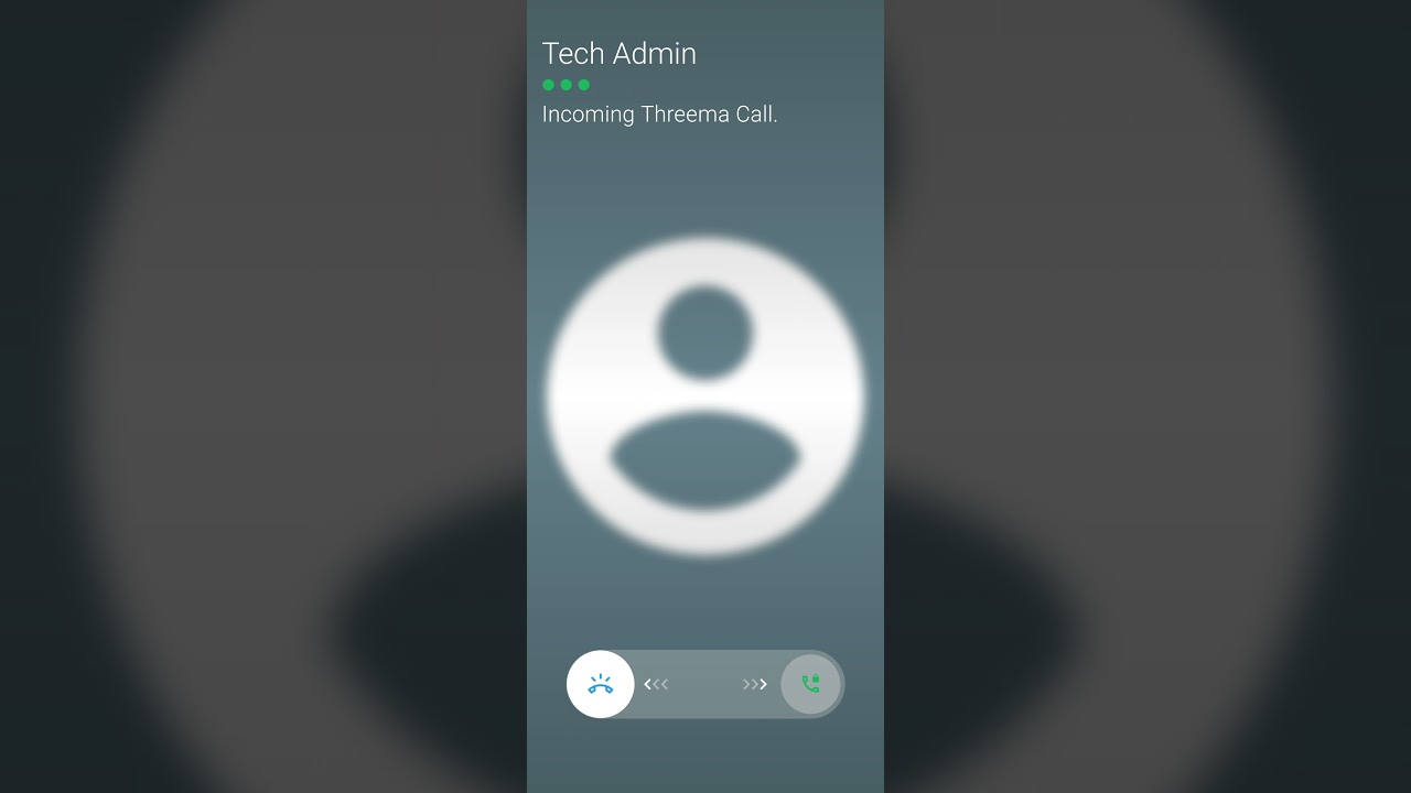 Входящий звонок в Threema Messenger + оригинальный рингтон (Samsung S21 Ultra, Android 11)
