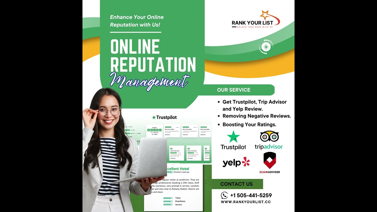 Rank your list's Services (Online Reputation Management)