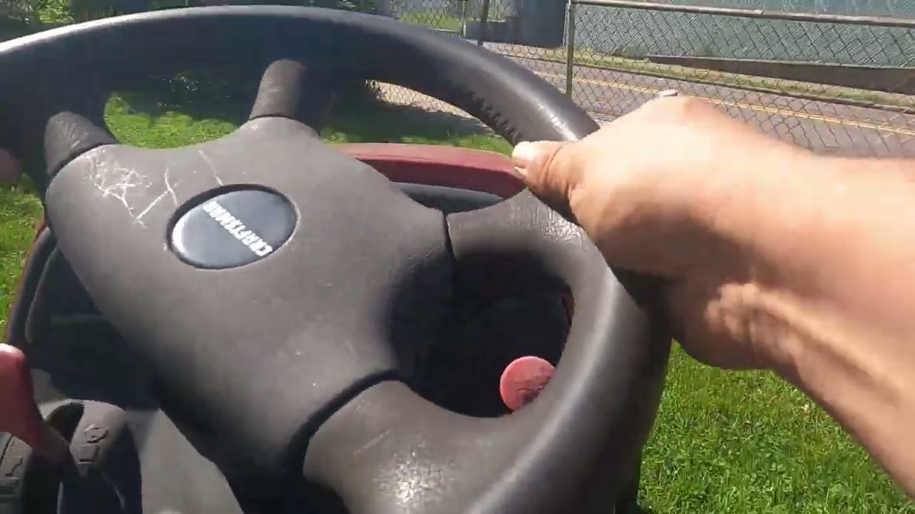 Helping others, a helping hand tractor and push mower