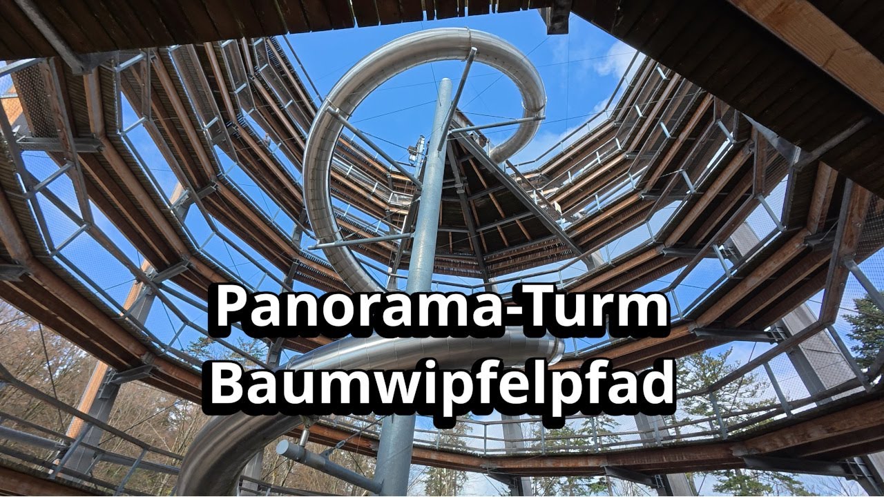 Bad Herrenalb & Baumwipfelpfad &ndash; Unser Ausflug mit Panorama-Turm | Schwarzwald Vlog