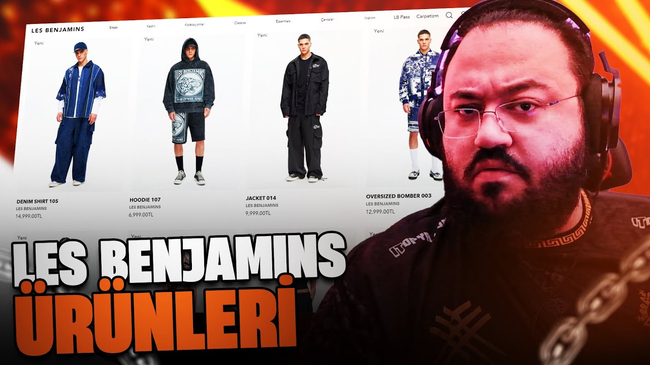 Jahrein Les Benjamins &Uuml;r&uuml;nlerine Bakıyor