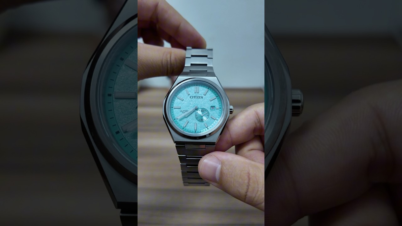 Citizen Zenshin Tiffany Blue Super Titanium NJ0180-80M 
