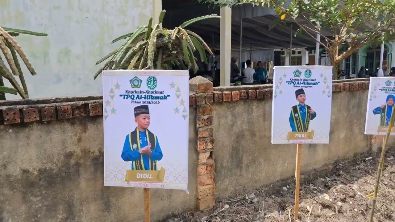 Persiapan  khotimin-khotimah Di  TPQ AL-HIKMAH