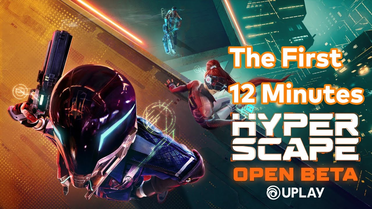 Hyper Scape The First 12 Min Gameplay 60FPS #Hyperscape #Ubisoft #Battleroyal