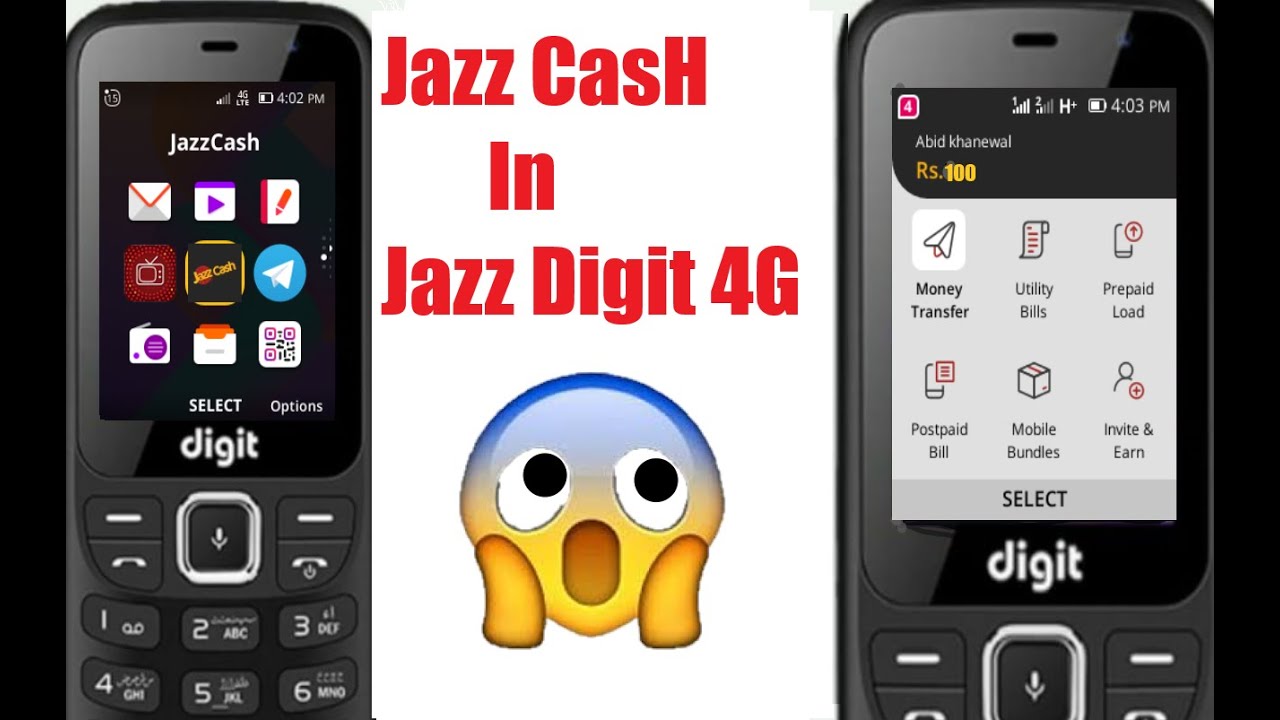 Jazz Cash In Jazz Digit 4G/Zubi Tech Official