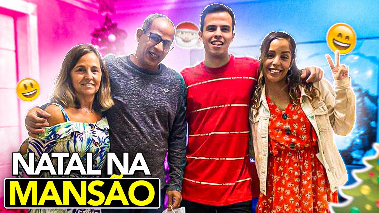 VLOG DO NOSSO NATAL NA MANSÃO + PRESENTES DE NATAL 2020