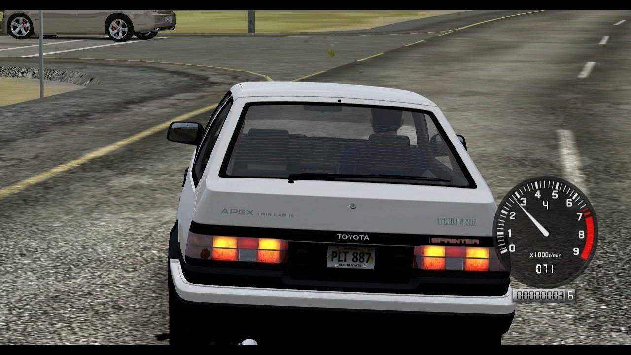 Sound mod for TDU 1 Platinum Toyota Trueno AE 86, Initial D like sound