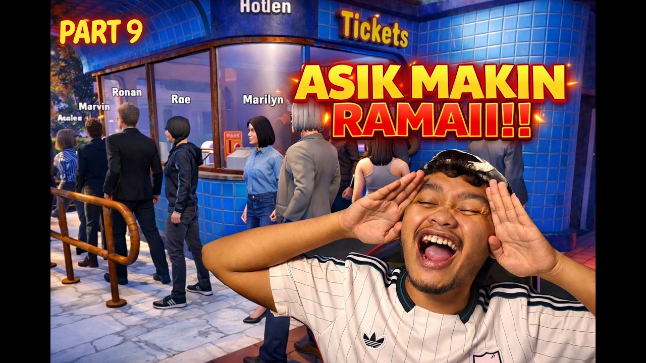 MAKIN HARI MAKIN RAME AJA NIHHHH #waterparksimulator
