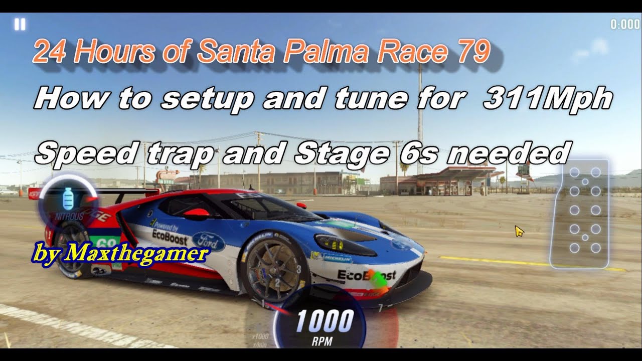 CSR 2 | CSR Racing 2, Ford GT LM 311mph Trap Speed, Shift, Tune and S6 needed.