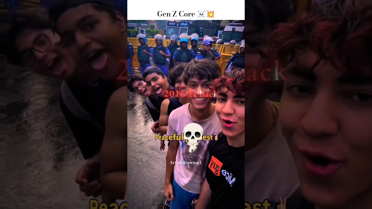 gen-z core 💀🌚 #jantarmantar #delhi #protest #genz #core #cjp #cjpprotest #shorts #viral