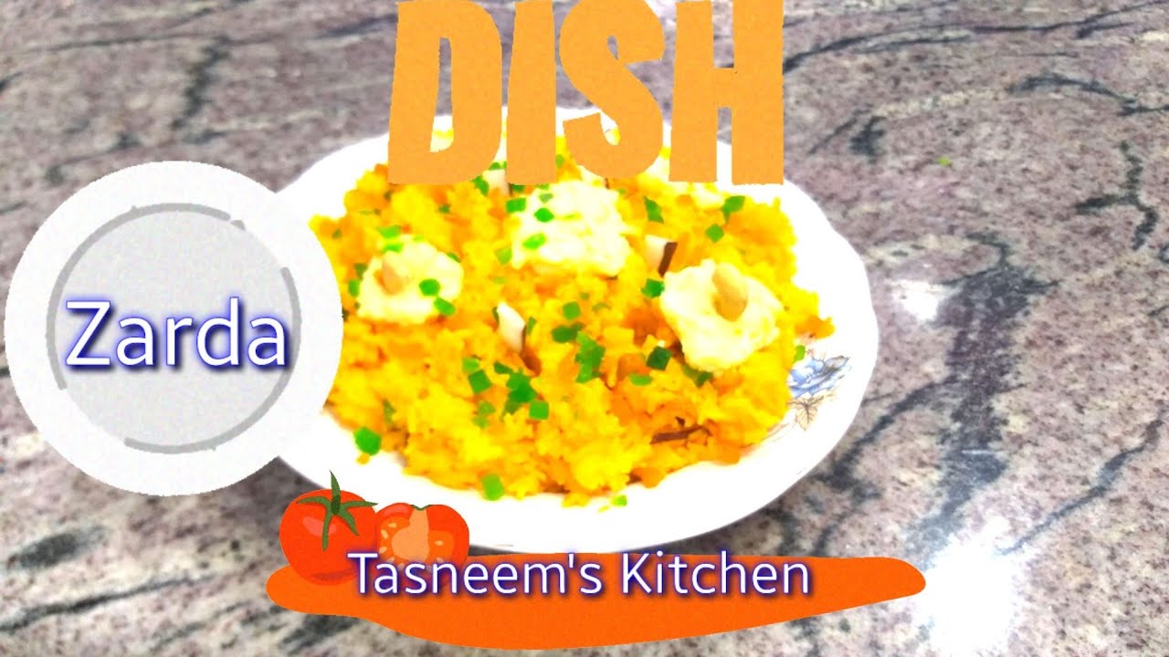 Zarda | sweet and tasty | Tasneem's Kitchen