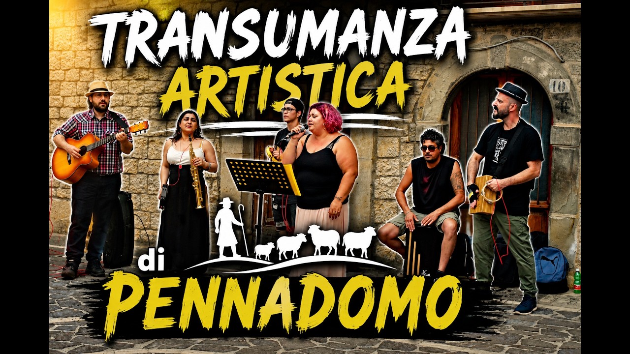transumanza artistica  PENNADOMO (CH)
