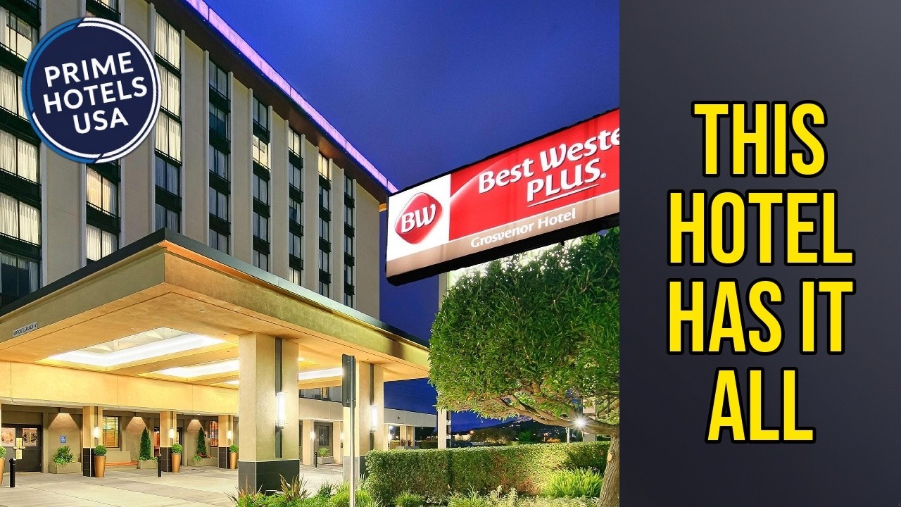 Best Western Plus Grosvenor Airport Hotel - This Hotel Has It All | San Francisco (CA)🛏️