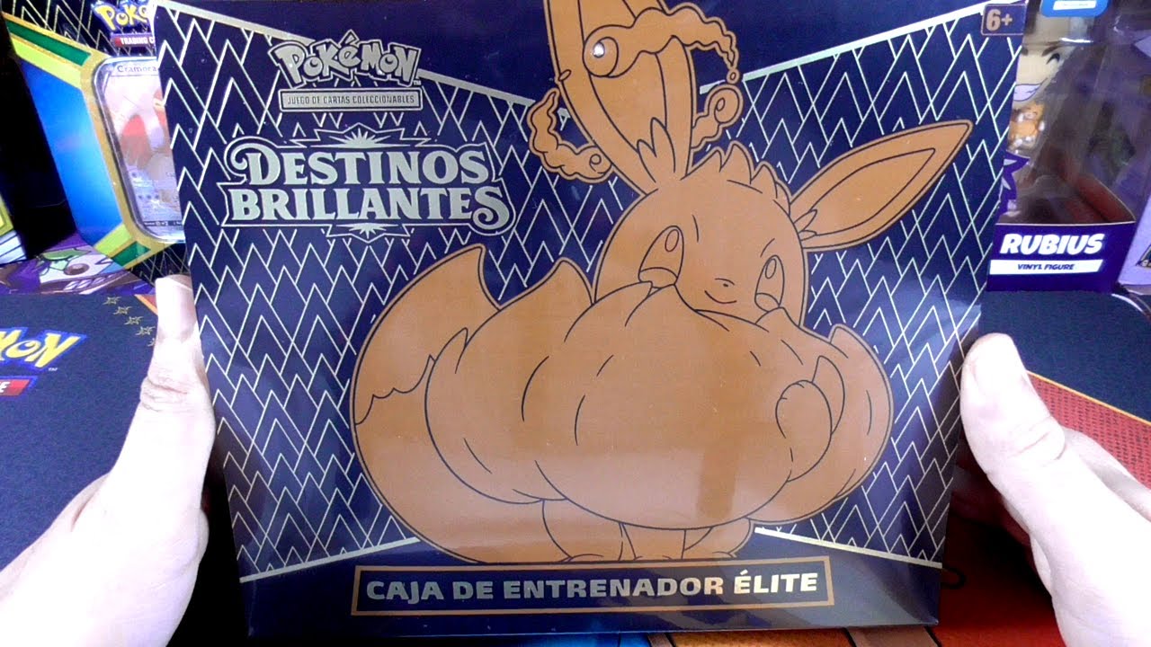 ABRIENDO UNA CAJA DE ENTRENADOR ÉLITE DESTINOS BRILLANTES - NUEVA EDICIÓN DE CARTAS POKÉMON