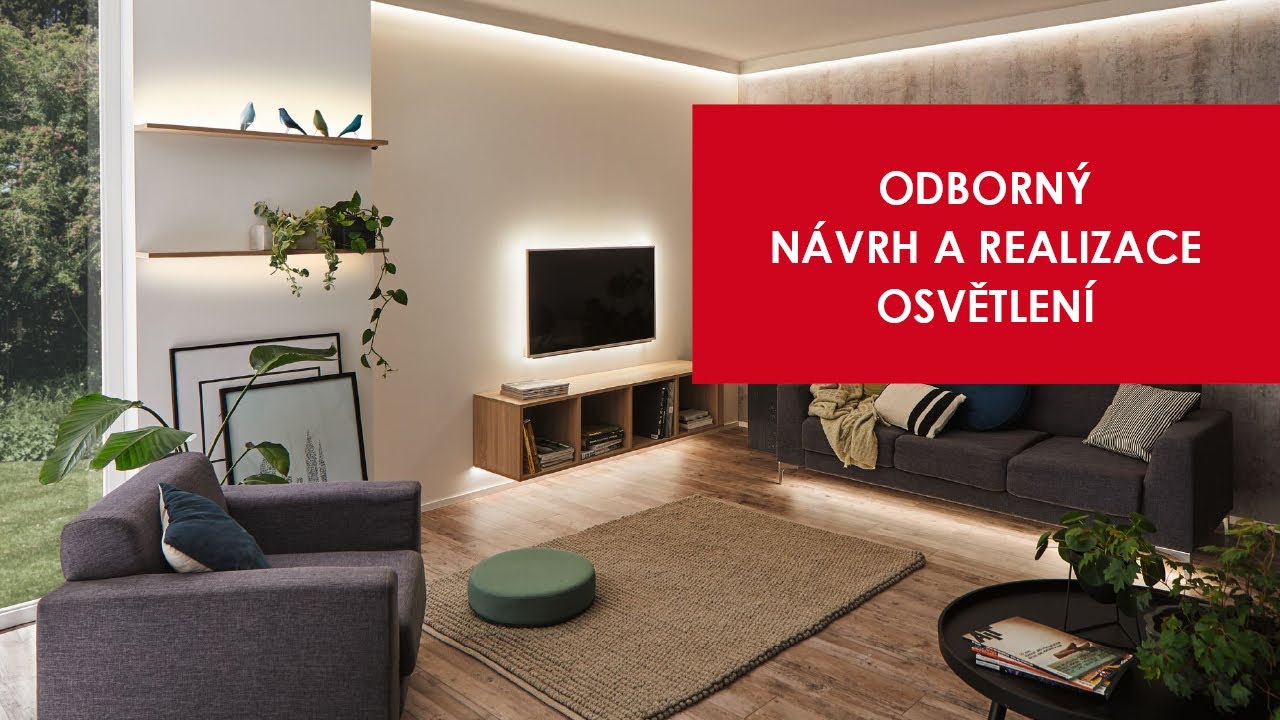 Kde navrhnou a zrealizují osvětlení do pokoje, bytu nebo celého domu?