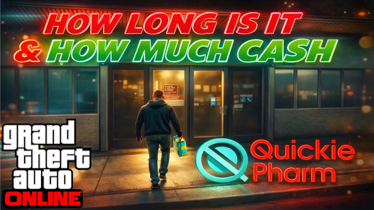 Я попробовал QUICKIEPHARM в GTA Online… Стоило ли оно того?