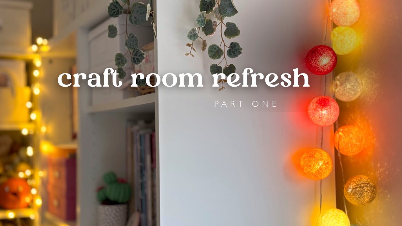 Craft Room Refresh 1 | Mini Makeover
