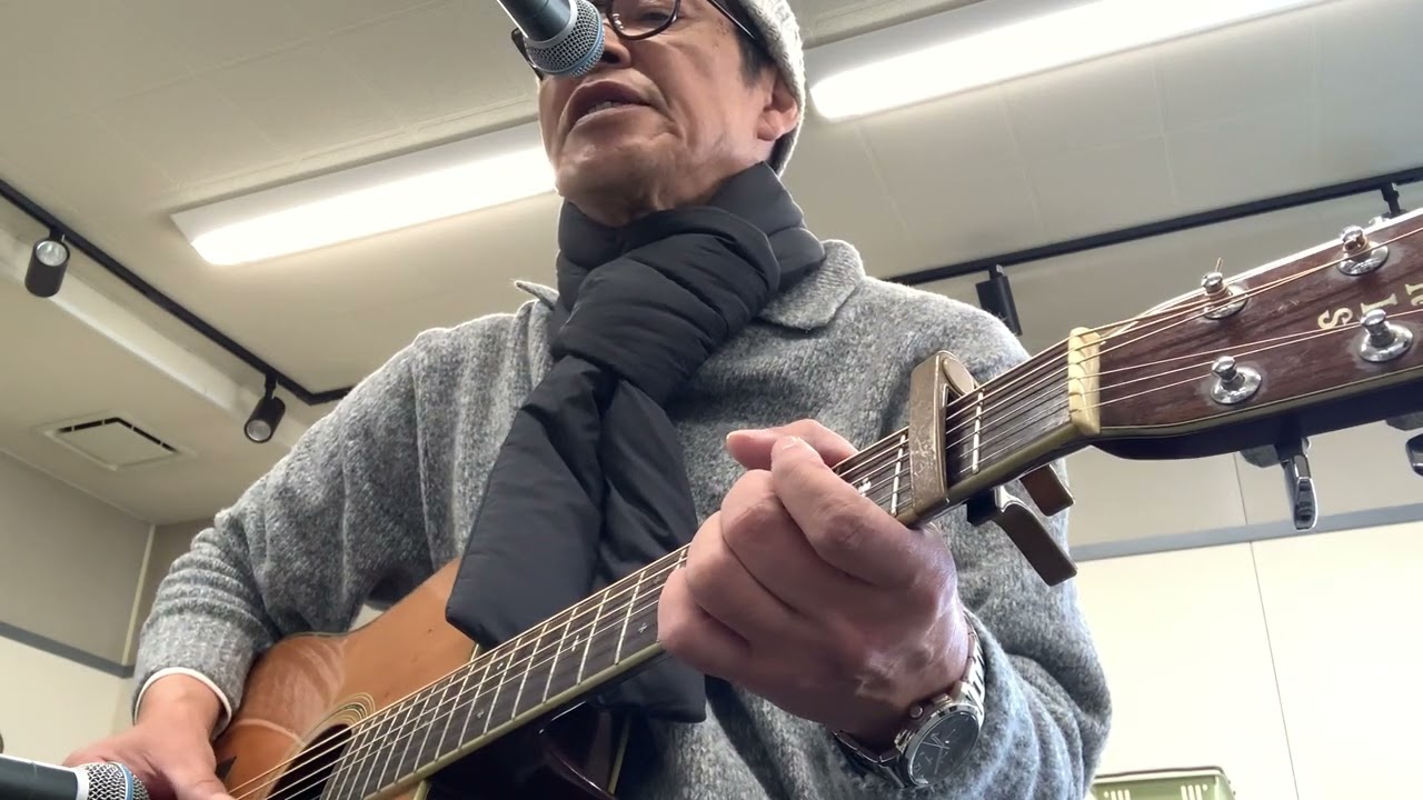 【風に吹かれてcover】PPM風ですが英語はあきません(^^;;