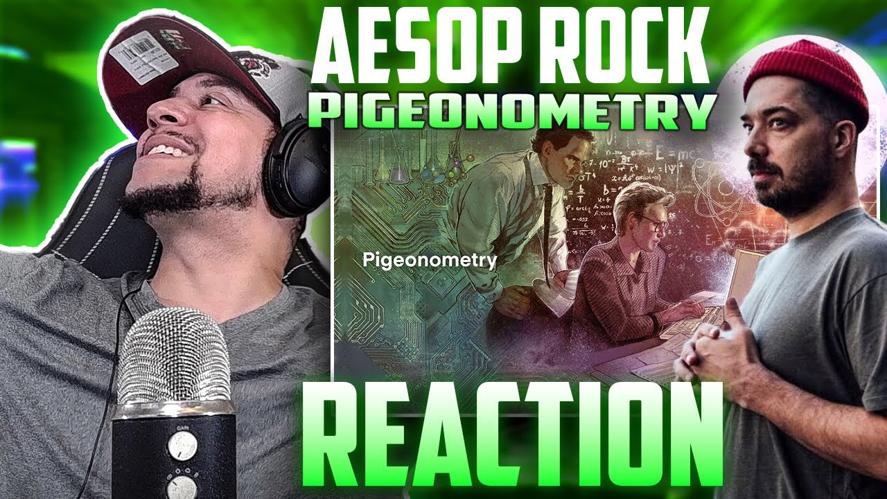 WHERE DOES HE GET THESE IDEAS FROM???? Aesop Rock - Pigeonometry (REACTION)