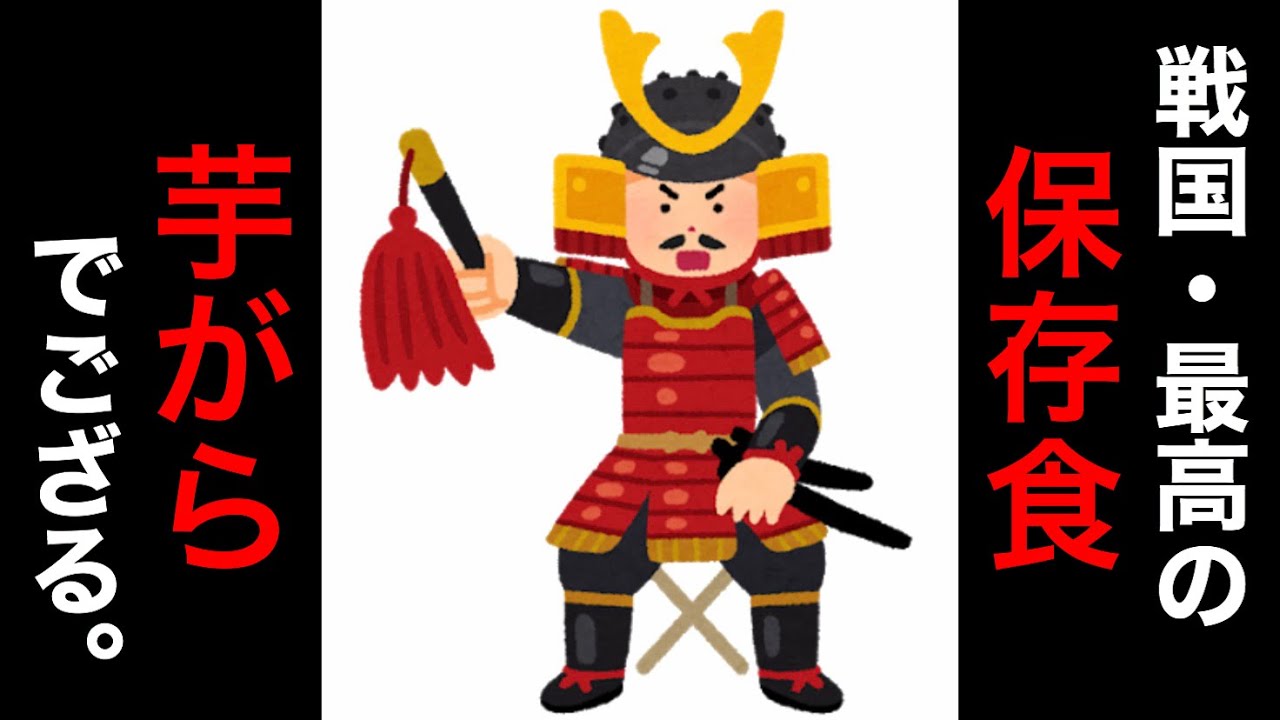 【サムライ】古の戦闘糧食「芋がら縄」を作ってみた【保存食】元自衛隊芸人トッカグン