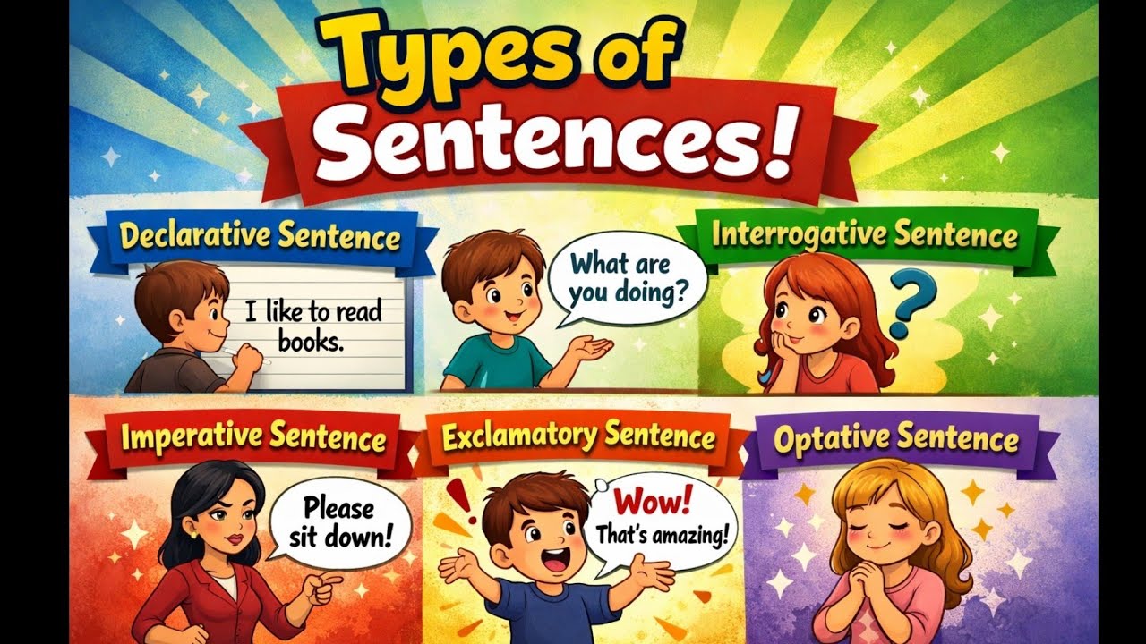 Types of Sentences Explained with Easy Examples