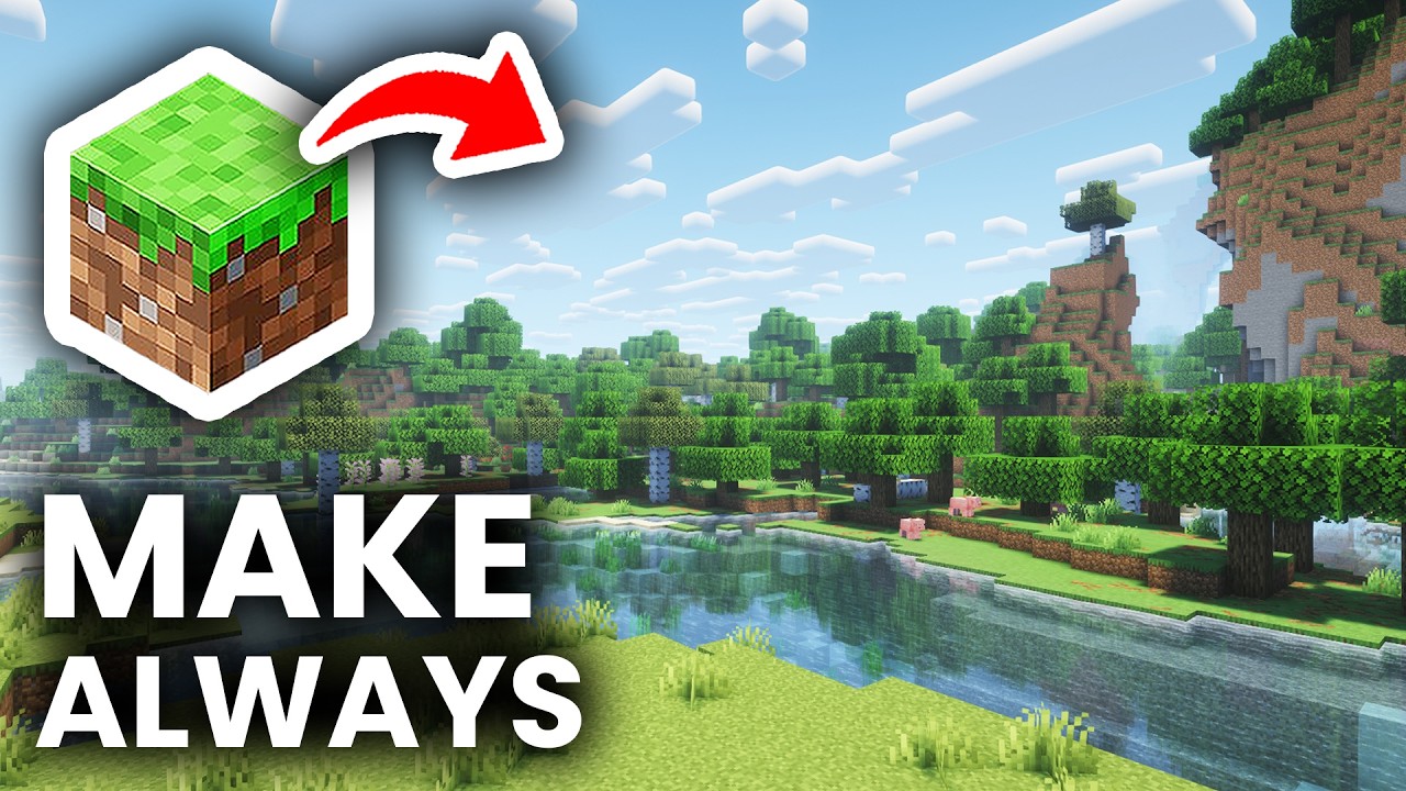 How To Make It ALWAYS Daytime In Minecraft - Step By Step