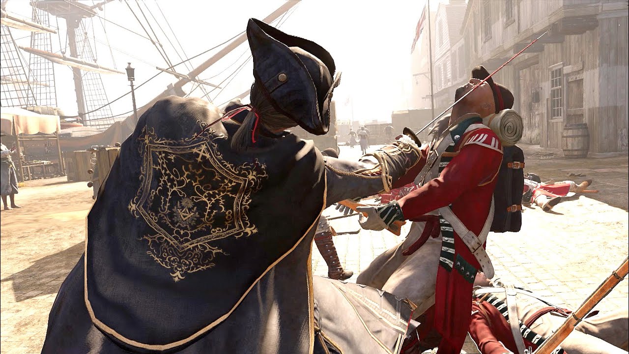Assassin's Creed 3 Remastered Master Templar Haytham Kenway Sword Combat & Exploration Req Ep 152