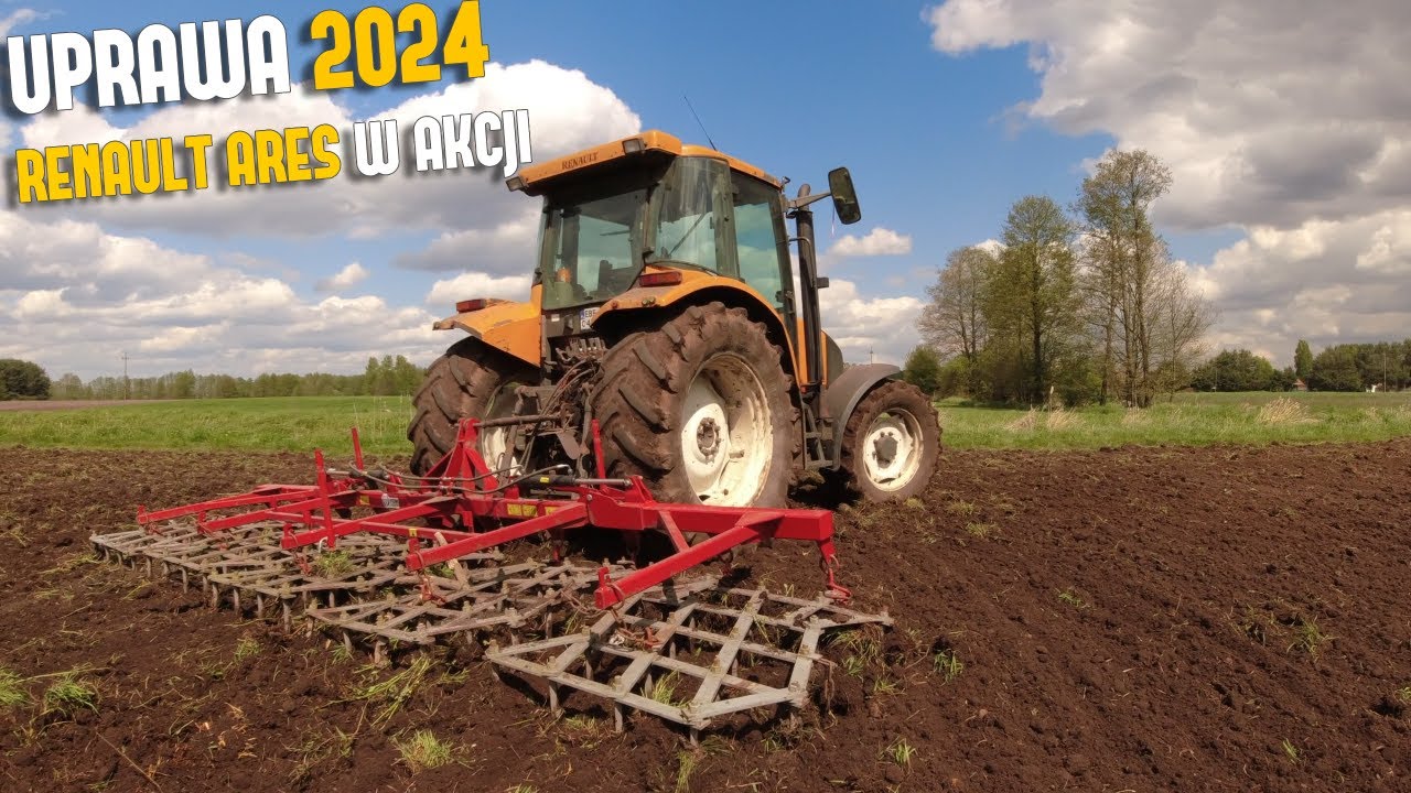 💥 Uprawa Pod Kukurydzę 2024 🚜 RENAULT ARES 610 😍