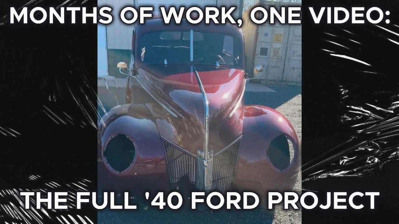 🔥Months in the Shop: The Complete ’40 Ford Coupe Build🛠️