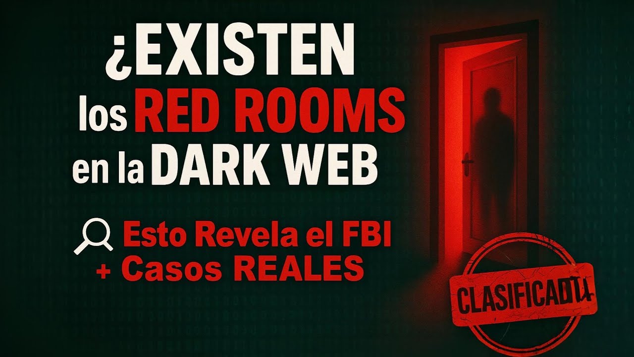 &iquest;EXISTEN los RED ROOMS en la DARK WEB? Esto Dice el FBI (y los Casos REALES) 🌐🔴