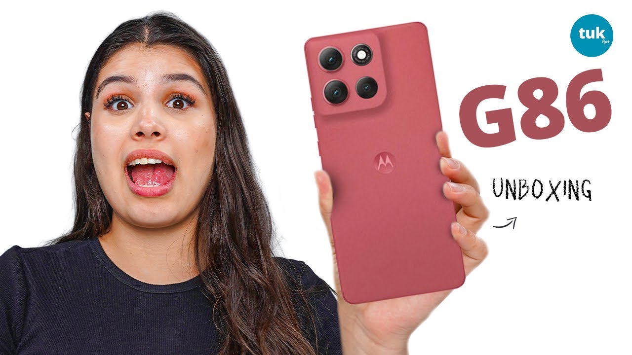 Moto G86 Lançou! e está INCRÍVEL com IP69 e com Dimensity 7300  unboxing