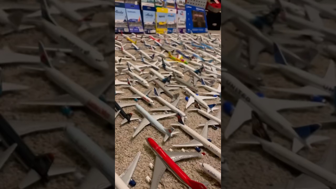 Only a few models 🙌 #daronrealtoy #models #collection #airplane #aircraft #aviation #fyp #shorts