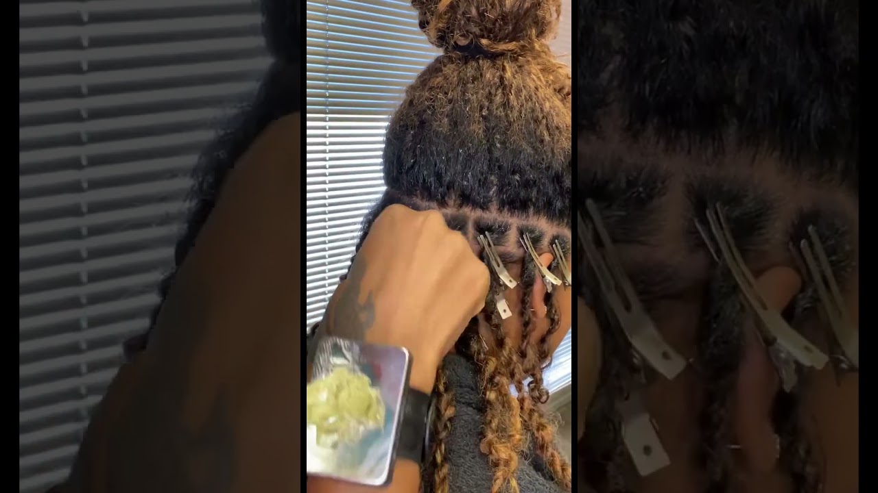 How to: comb retwist #locjourney #locs #dreadlocks #locstyles