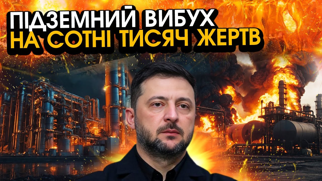 Екстрено! Вибухнуло найбільше СХОВИЩЕ ГАЗУ і НАФТИ! Ударна хвиля ЗНОСИТЬ військові БАЗИ та МІСТА