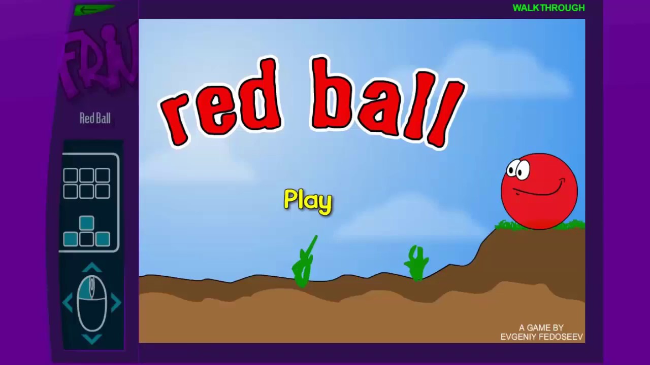 0 Deaths! -Red Ball Complete Walkthrough -Friv | CyclumGames