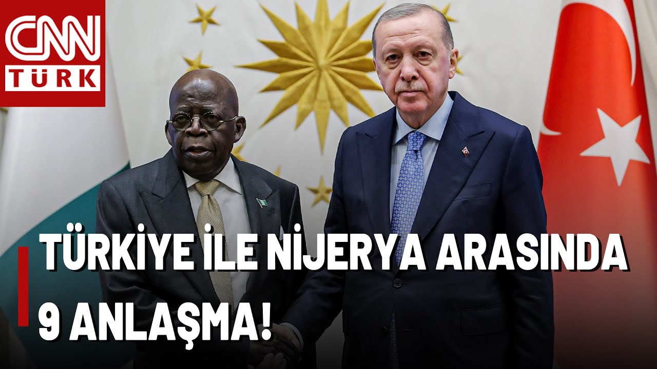 🚨Erdoğan ve Nijerya Cumhurbaşkanı'ndan Ortak Açıklama: 5 Milyar Dolarlık Ticari Hedefimizi Konuştuk