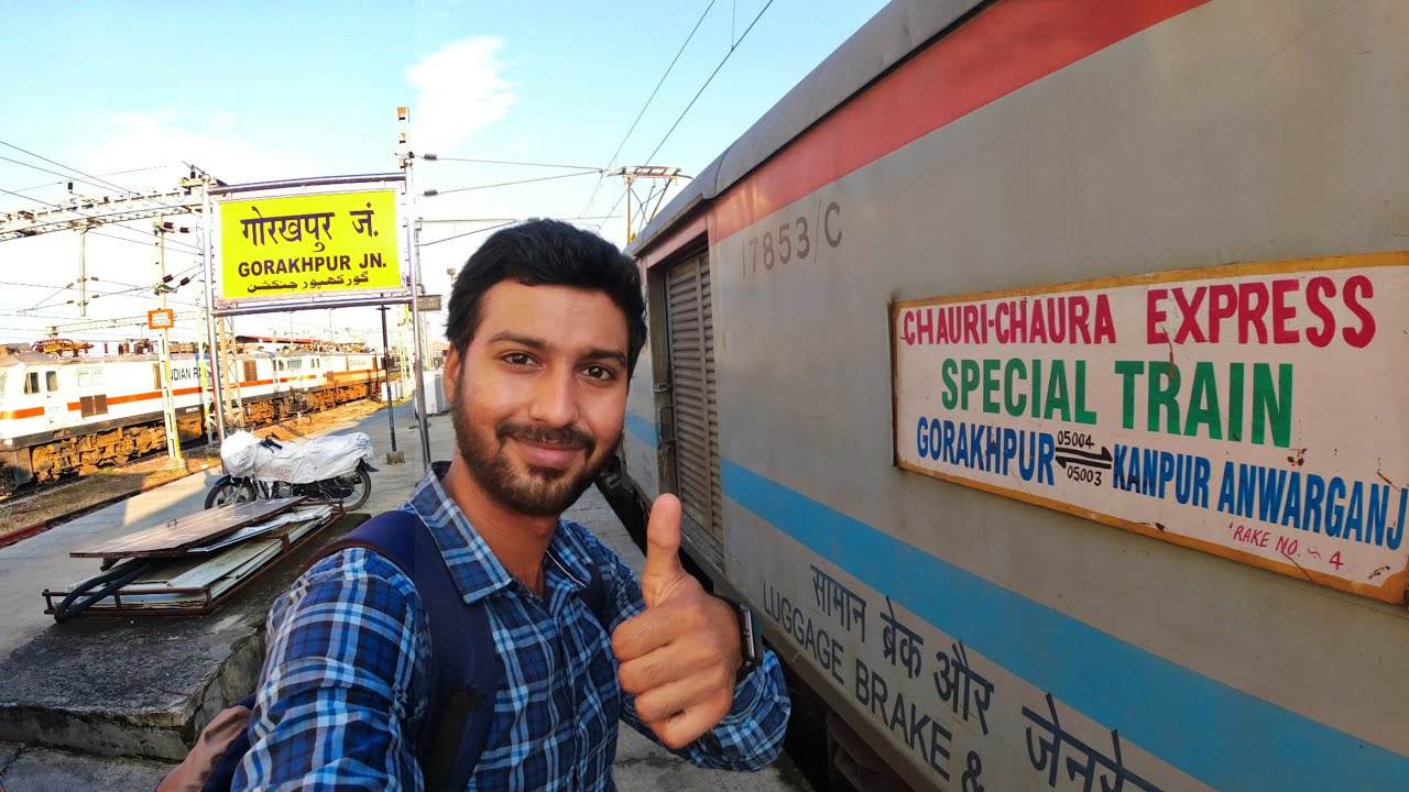 Chauri Chaura Express Journey to WORLD'S LONGEST PLATFORM