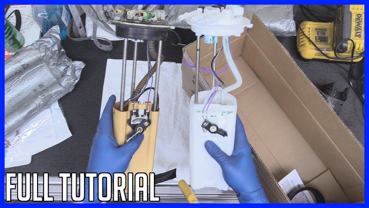 How to Replace Fuel Pump Chevrolet S-10 Blazer 1993-2004 - Full Tutorial!