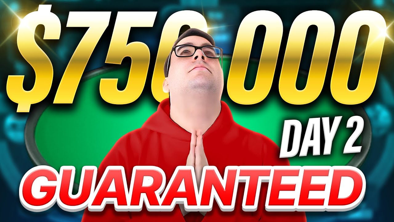 I'm Playing Day 2 Of A $1,000 Poker Tournament!