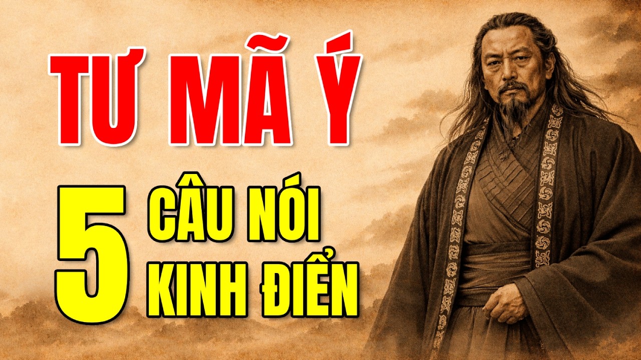 Tư mã ý: 5 câu nói kinh điển là trí tuệ sống! Hiểu thấu là đủ dùng cả đời!