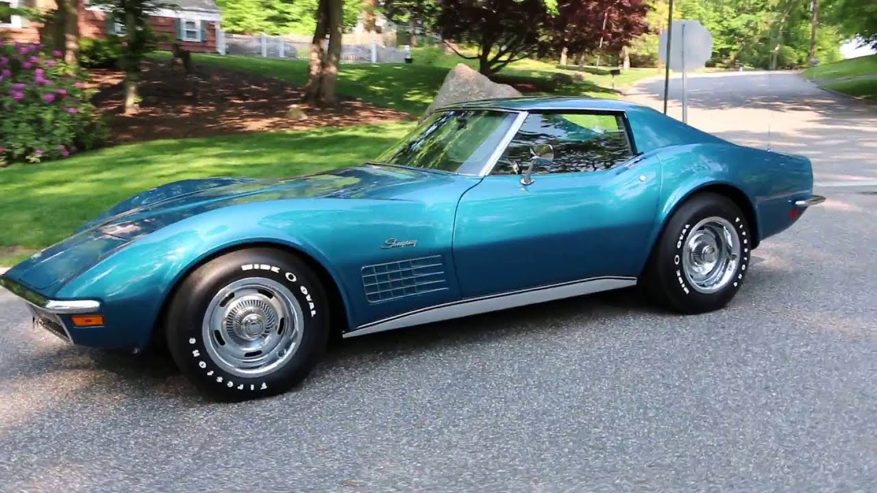 1972 Chevrolet Corvette Survivor For Sale~Bryar Blue~350~Original with ONLY 8,860 Original Miles