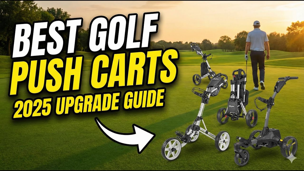 Top 5 Best Golf Push Carts 2025 | Walk Smarter, Play Better