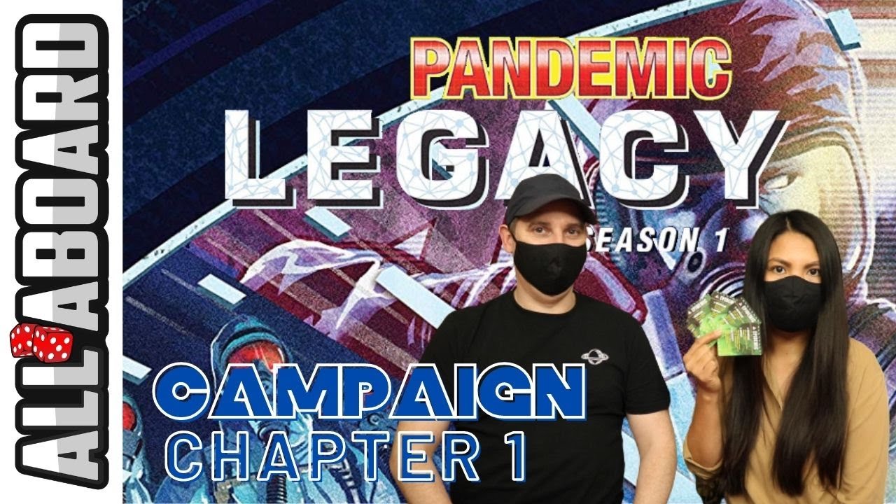 PANDEMIC LEGACY SEASON 1 | 2-Player Playthrough | Chapter 1: Initial Infections *SPOILERS*