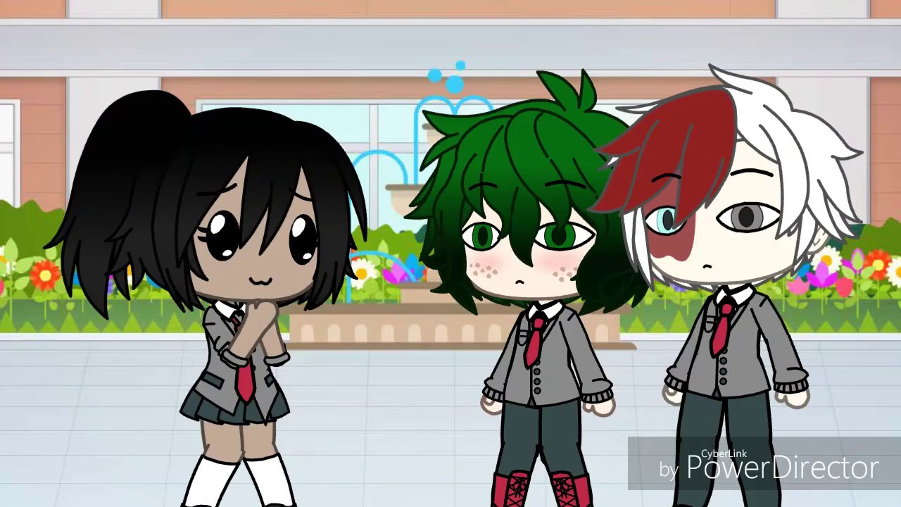 Se a criadora estivesse em Boku No Hero |01| (Gacha Life)