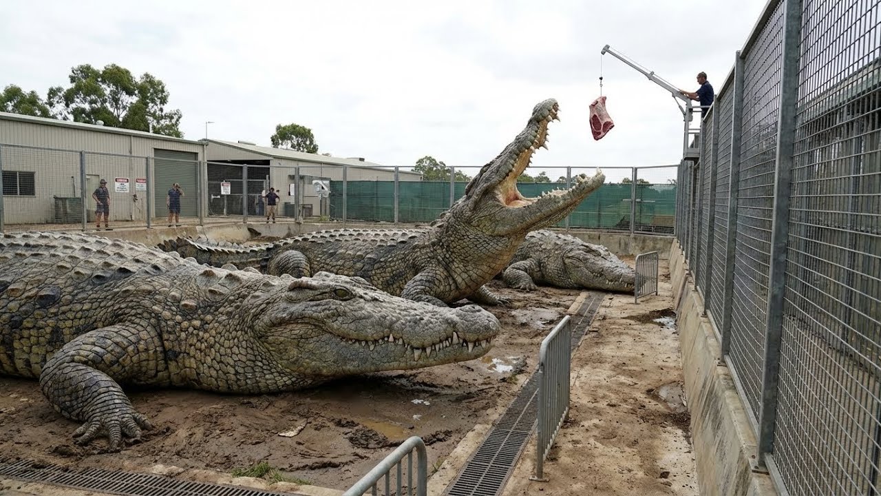 How Crocodiles Are Raised on Farms From Birth to Sale