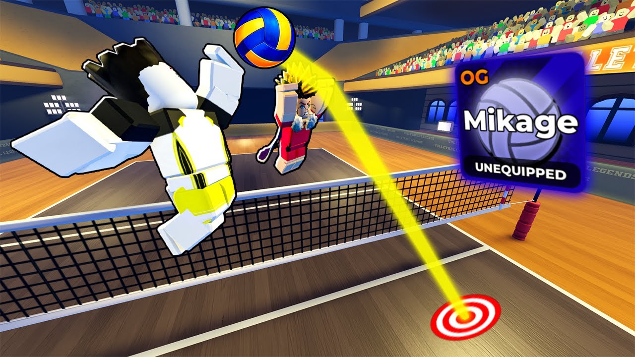 Mikage is OVERPOWERED in Volleyball Legends