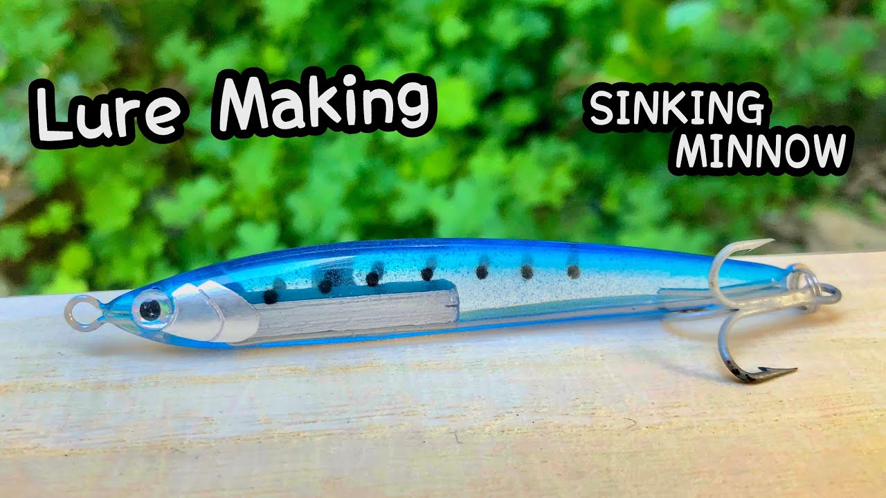 【lure making】making a Sinking Minnow