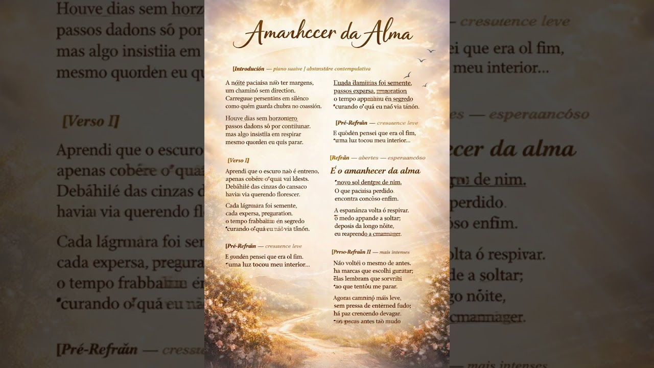 Amanhecer da Alma