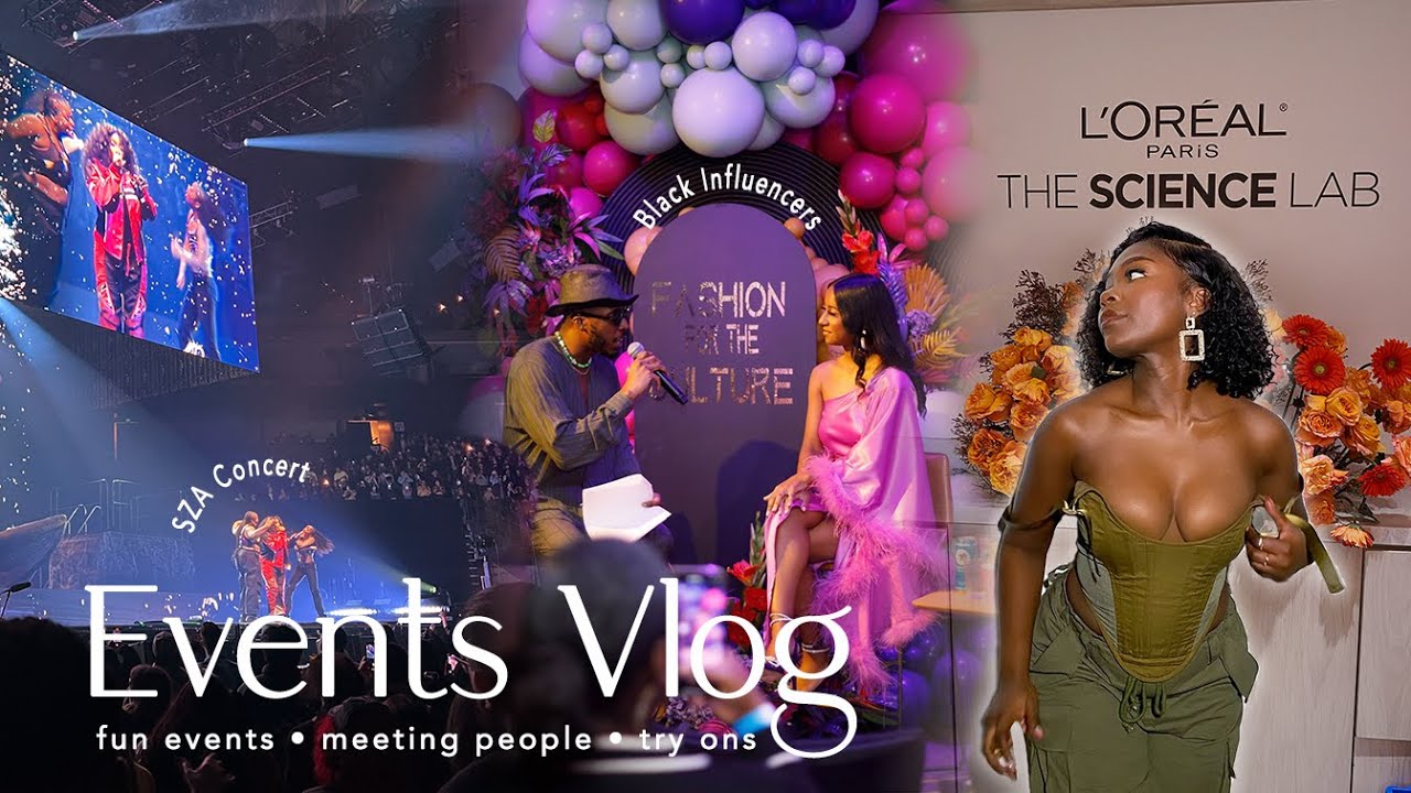 Toronto Influencer Events | SZA Concert 🤭 + gift bags + meeting influencers